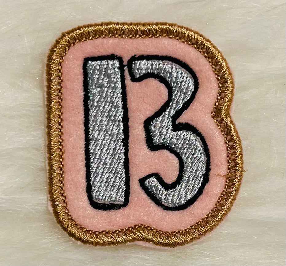 Taylor Swift 13 Iron On Patch