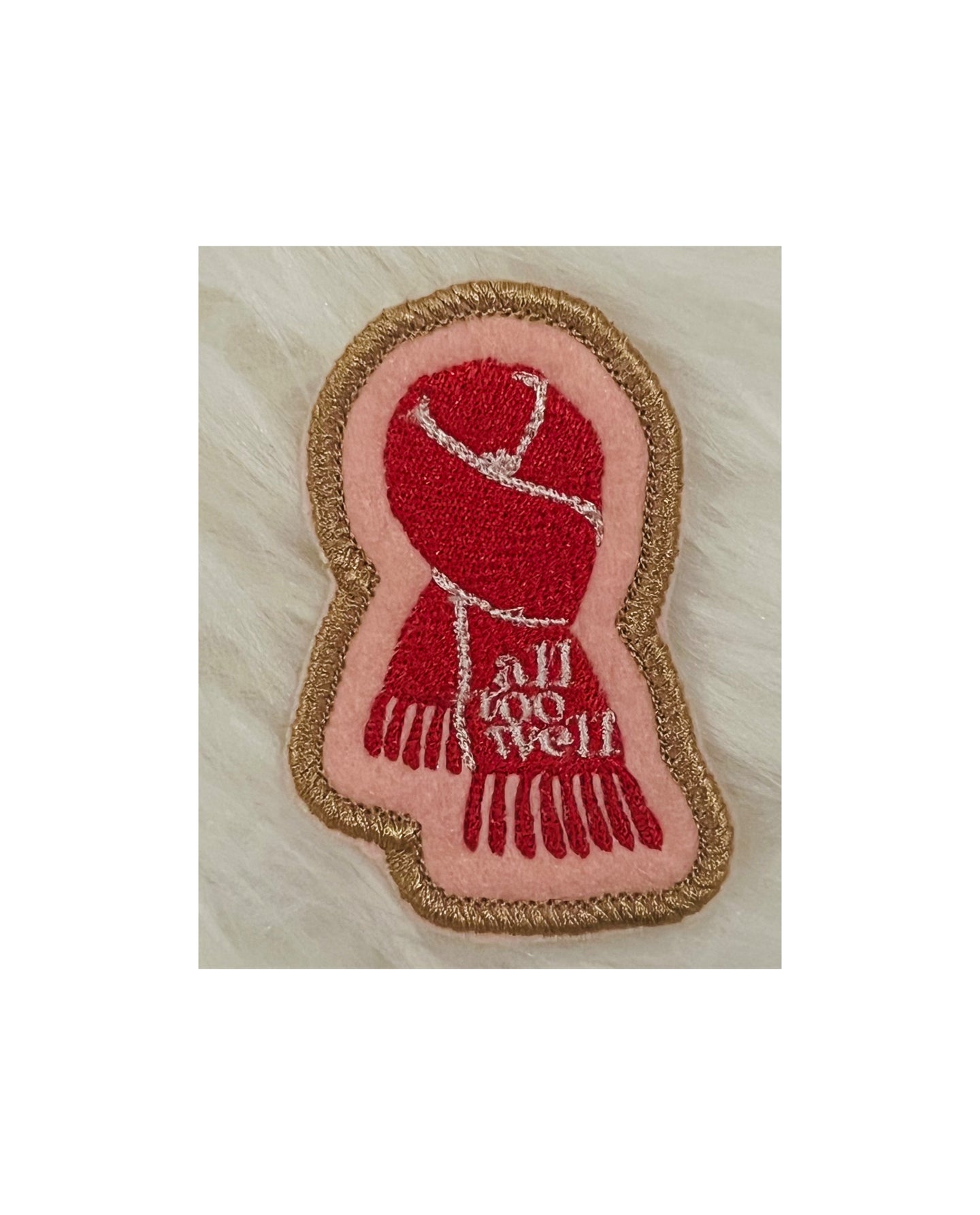 Taylor Swift All Too Well Iron On Patch