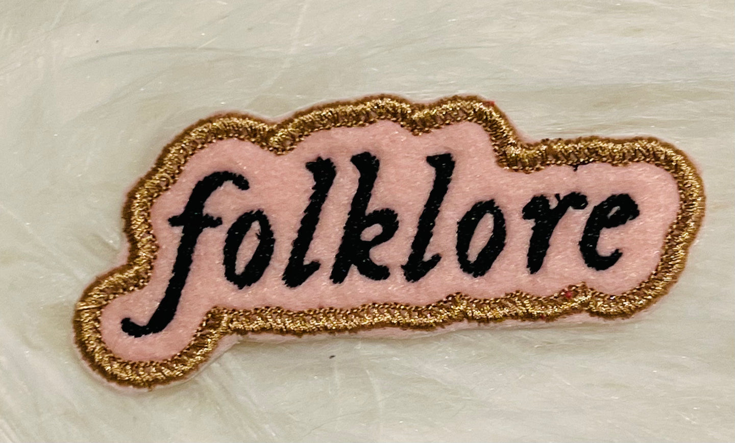 Taylor Swift Folklore Iron On Patch